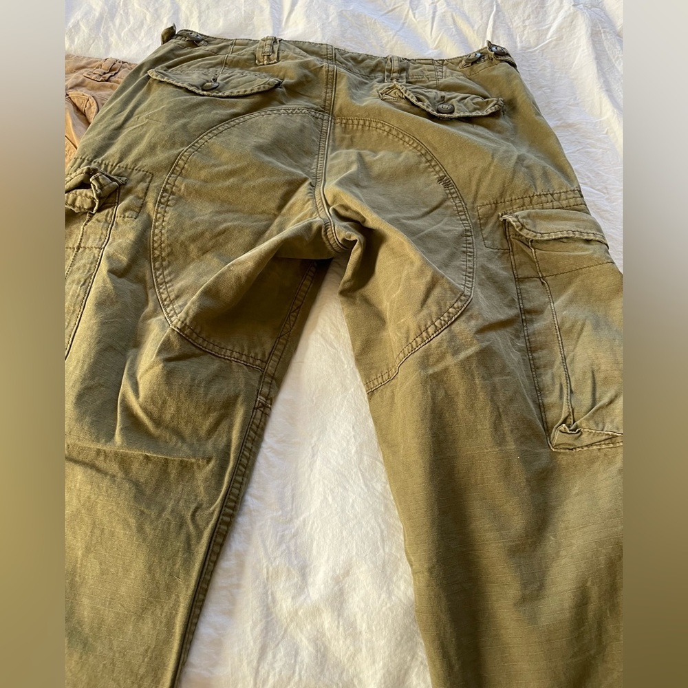 Polo Ralph Lauren men’s cargo pants 33x32 khaki green